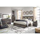  Size_King  -- Drystan B211B53 King Bookcase Bed IMAGE 6