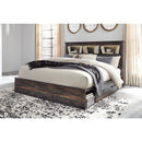  Size_King  -- Drystan Bookcase Bed with Storage IMAGE 2