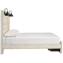  Size_Queen  -- Cambeck Panel Bed with Storage IMAGE 4