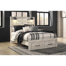  Size_Queen  -- Cambeck Panel Bed with Storage IMAGE 5