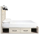  Size_Queen  -- Cambeck Panel Bed with Storage IMAGE 4
