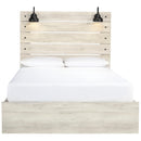  Size_Queen  -- Cambeck Panel Bed with Storage IMAGE 3