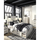 Size_Queen  -- Cambeck Panel Bed with Storage IMAGE 9