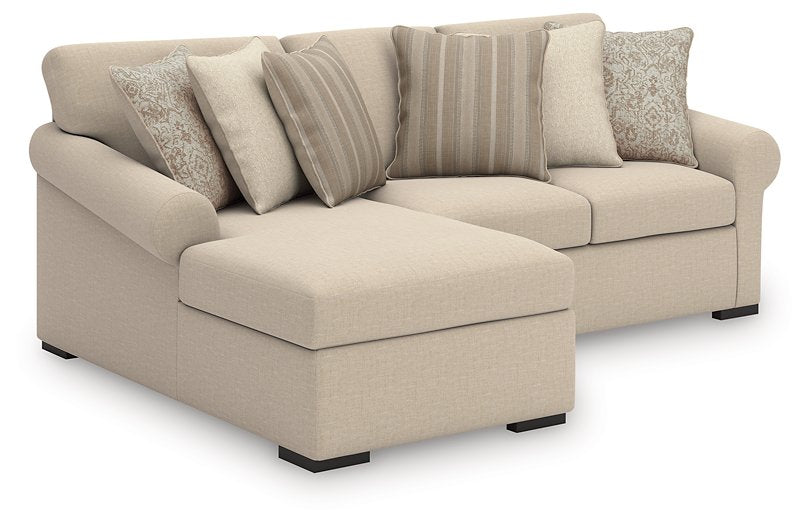 LadyMae Sectional with Chaise - Atchison Furniture Company (Atchison, KS)