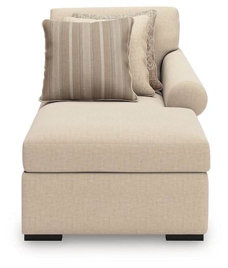 LadyMae Sectional with Chaise - Atchison Furniture Company (Atchison, KS)