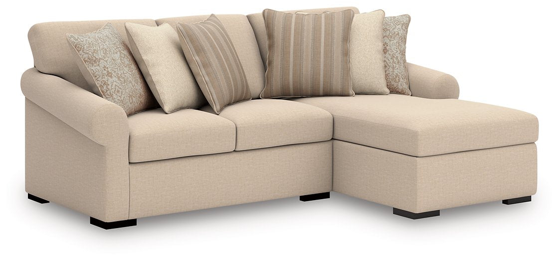 LadyMae Sectional with Chaise - Atchison Furniture Company (Atchison, KS)
