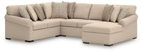 LadyMae Sectional with Chaise - Atchison Furniture Company (Atchison, KS)