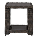  Signature Design by Ashley Grasson Lane P783-702 Square End Table IMAGE 2
