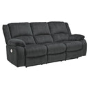  Motion Type_Power Recline  -- Signature Design by Ashley Draycoll Reclining Fabric Sofa IMAGE 1