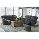  Motion Type_Power Recline  -- Signature Design by Ashley Draycoll Reclining Fabric Sofa IMAGE 5
