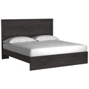  Size_King  -- Belachime B2589B4 King Panel Bed IMAGE 1