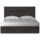  Size_King  -- Belachime B2589B4 King Panel Bed IMAGE 2