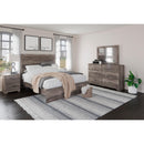  Size_Queen  -- Ralinksi B2587B2 Queen Panel Bed IMAGE 5