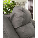  Manufacturer Color_Slate  -- Signature Design by Ashley Next Gen DuraPella Power Leather Look Recliner IMAGE 8