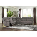  Manufacturer Color_Slate  -- Signature Design by Ashley Next Gen DuraPella Power Reclining Leather Look Loveseat with Console IMAGE 15