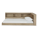  Size_Twin  -- Oliah Bookcase Bed with Storage IMAGE 2