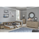  Size_Twin  -- Oliah Bookcase Bed with Storage IMAGE 5
