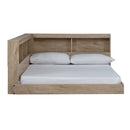  Size_Full  -- Oliah EB2270B2 Full Bookcase Storage Bed IMAGE 3