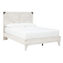  Size_Queen  -- Shawburn EB4121B1 Queen Crossbuck Panel Platform Bed IMAGE 1
