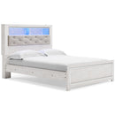  Size_Queen  -- Signature Design by Ashley Altyra Bookcase Bed IMAGE 2