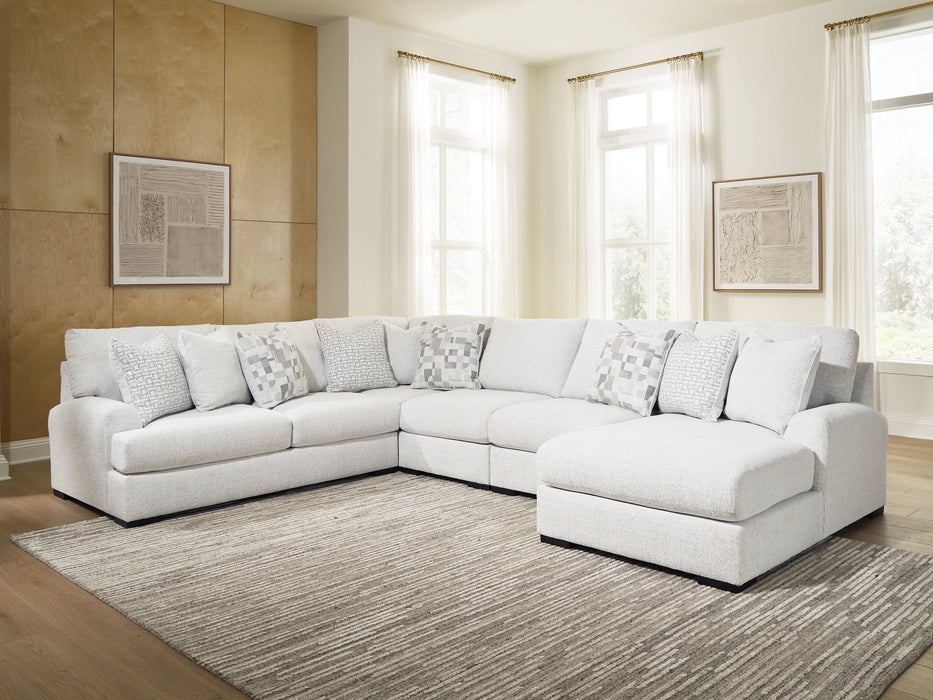 Misty-Lakes Sectional with Chaise - Atchison Furniture Company (Atchison, KS)