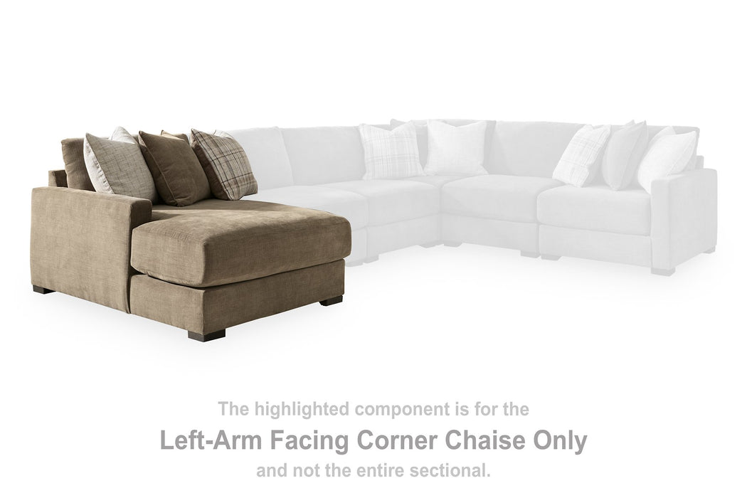 Camellia-Court Sectional with Chaise - Atchison Furniture Company (Atchison, KS)
