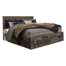 Size_Queen  -- Derekson Panel Bed with Storage IMAGE 1