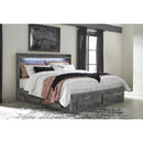  Size_King  -- Baystorm B221B15 King Panel Bed with 4 Storage Drawers IMAGE 1
