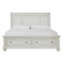  Size_Queen  -- Robbinsdale Sleigh Bed with Storage IMAGE 2