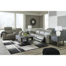  Signature Design by Ashley Correze U94202S3 3 pc Power Reclining Sectional Loveseat IMAGE 10
