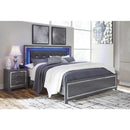  Size_King  -- Lodanna B214B15 King Panel Bed IMAGE 1