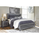  Size_King  -- Lodanna B214B15 King Panel Bed IMAGE 2