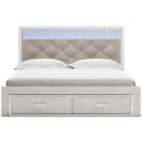  Size_King  -- Altyra B2640B29 King Upholstered Storage Bed IMAGE 2