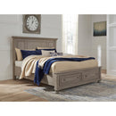  Size_King  -- Lettner B733B33 King Panel Storage Bed IMAGE 2