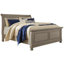 Size_King  -- Lettner B733B34 King Sleigh Bed IMAGE 1