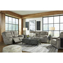  Motion Type_Reclining  -- Signature Design by Ashley Next Gen Gaucho Reclining Leather Look Loveseat with Console IMAGE 11