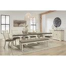  Signature Design by Ashley Bolanburg D647D17 Extension Dining Table IMAGE 9