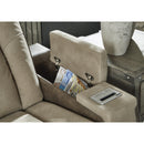  Manufacturer Color_Sand  -- Signature Design by Ashley Next Gen DuraPella Power Reclining Leather Look Sofa IMAGE 11
