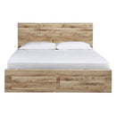  Size_King -- Signature Design by Ashley Hyanna Panel Bed with Storage IMAGE 2
