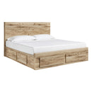  Size_King -- Signature Design by Ashley Hyanna Panel Bed with Storage IMAGE 1
