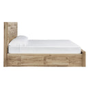  Size_King -- Signature Design by Ashley Hyanna Panel Bed with Storage IMAGE 3