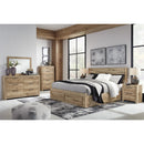  Size_King -- Signature Design by Ashley Hyanna Panel Bed with Storage IMAGE 6
