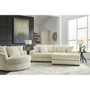  Manufacturer Color_Ivory -- Signature Design by Ashley Lindyn Fabric 2 pc Sectional IMAGE 3
