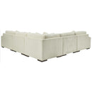  Manufacturer Color_Ivory -- Signature Design by Ashley Lindyn Fabric 5 pc Sectional IMAGE 2
