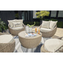  Signature Design by Ashley Danson P505-821 Swivel Lounge with Cushion IMAGE 10