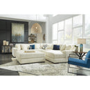  Manufacturer Color_Ivory -- Signature Design by Ashley Lindyn Fabric Ottoman IMAGE 10