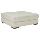  Manufacturer Color_Ivory -- Signature Design by Ashley Lindyn Fabric Ottoman IMAGE 1
