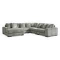  Manufacturer Color_Fog -- Signature Design by Ashley Lindyn 21105S6 5 pc Sectional with Chaise IMAGE 1