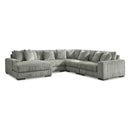  Manufacturer Color_Fog -- Signature Design by Ashley Lindyn 21105S6 5 pc Sectional with Chaise IMAGE 1