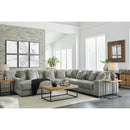  Manufacturer Color_Fog -- Signature Design by Ashley Lindyn 21105S6 5 pc Sectional with Chaise IMAGE 3
